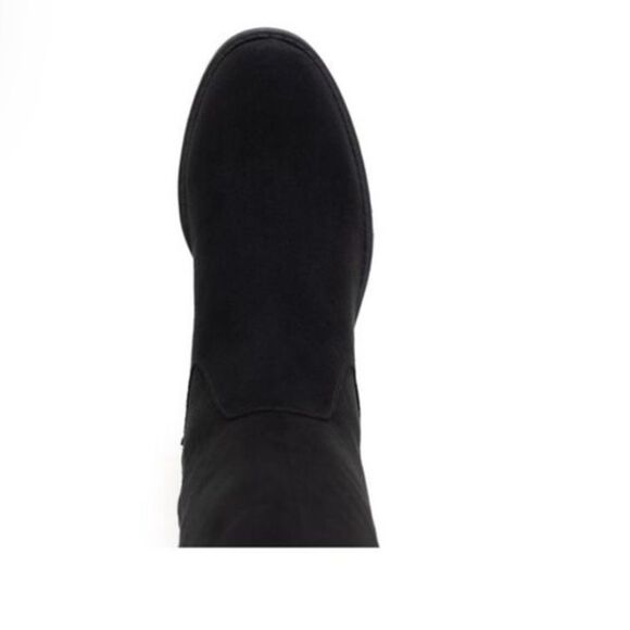 SUN STONE Womens Black Slip Resistant Allicce Round Toe Zip-Up Boots Shoes 7 WC - Picture 6 of 10